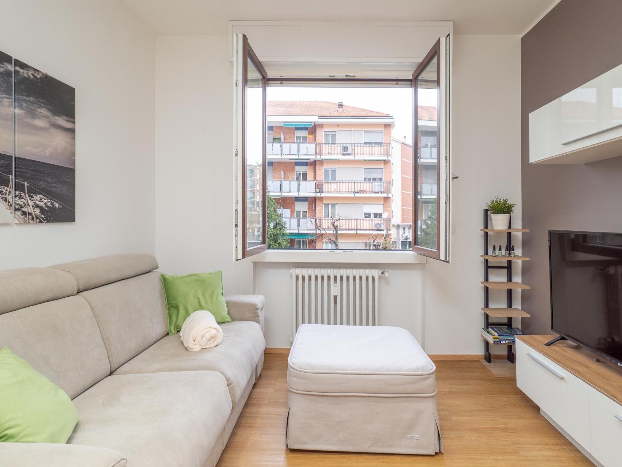 Appartamento 5 Guests - Modern With Balcony *